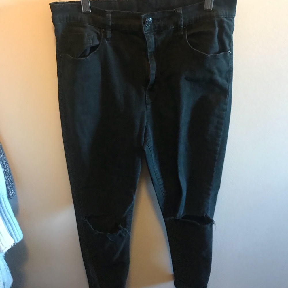 BDG black skinny jeans